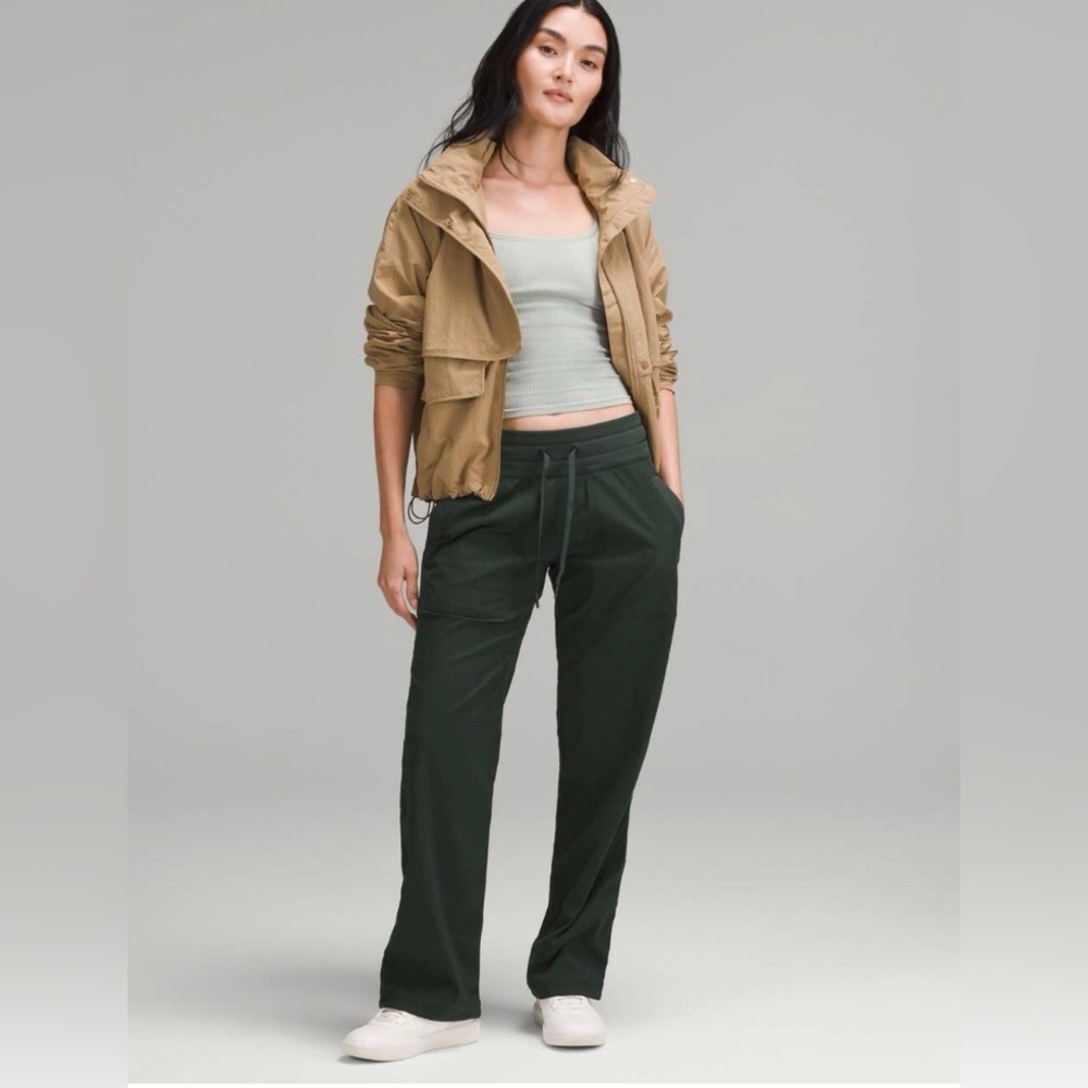 Lululemon Dance Studio Mid-Rise Full Length Pant La Joggers Legacy Green 0 XS